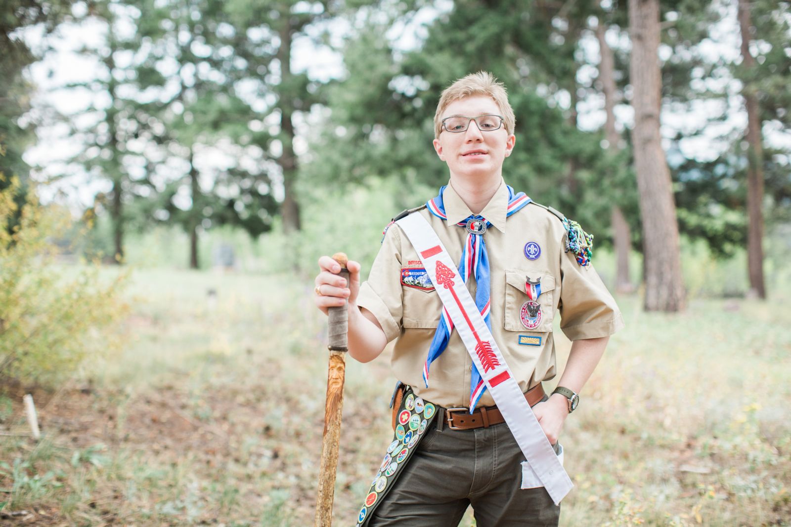 Boy Scouts of America helps young man to push pass adversity and ...